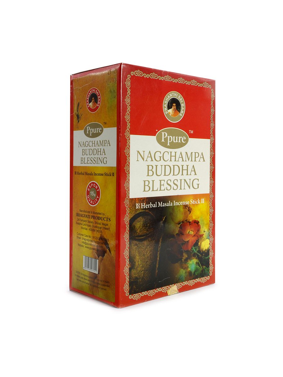 Благовония Ppure 15гр Buddha Blessing аромапалочки Милость Будды уп-12 шт