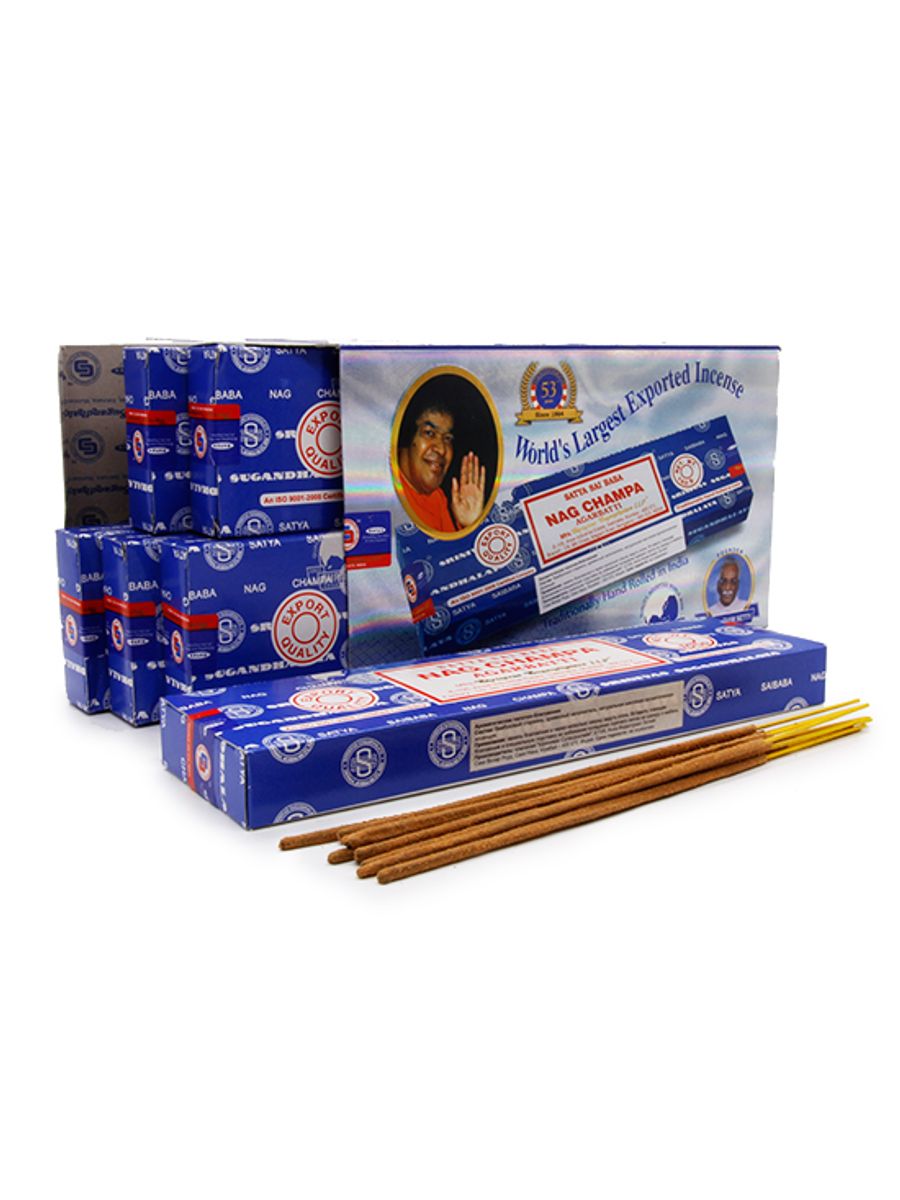 Благовония Satya Nag Champa B Нагчампа Бангалор масала 100gm уп-6шт 450Nch100B