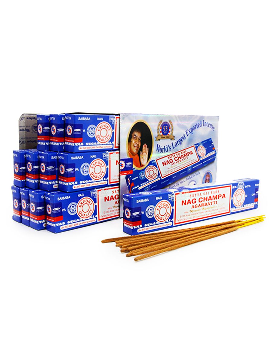 Благовония Satya Nag Champa Нагчампа масала 40gm уп-12шт
