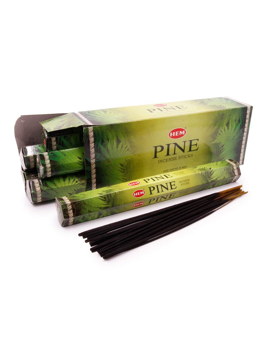 Благовония HEM PINE Сосна укрепляет энергетическую оболочку человека уп-6шт