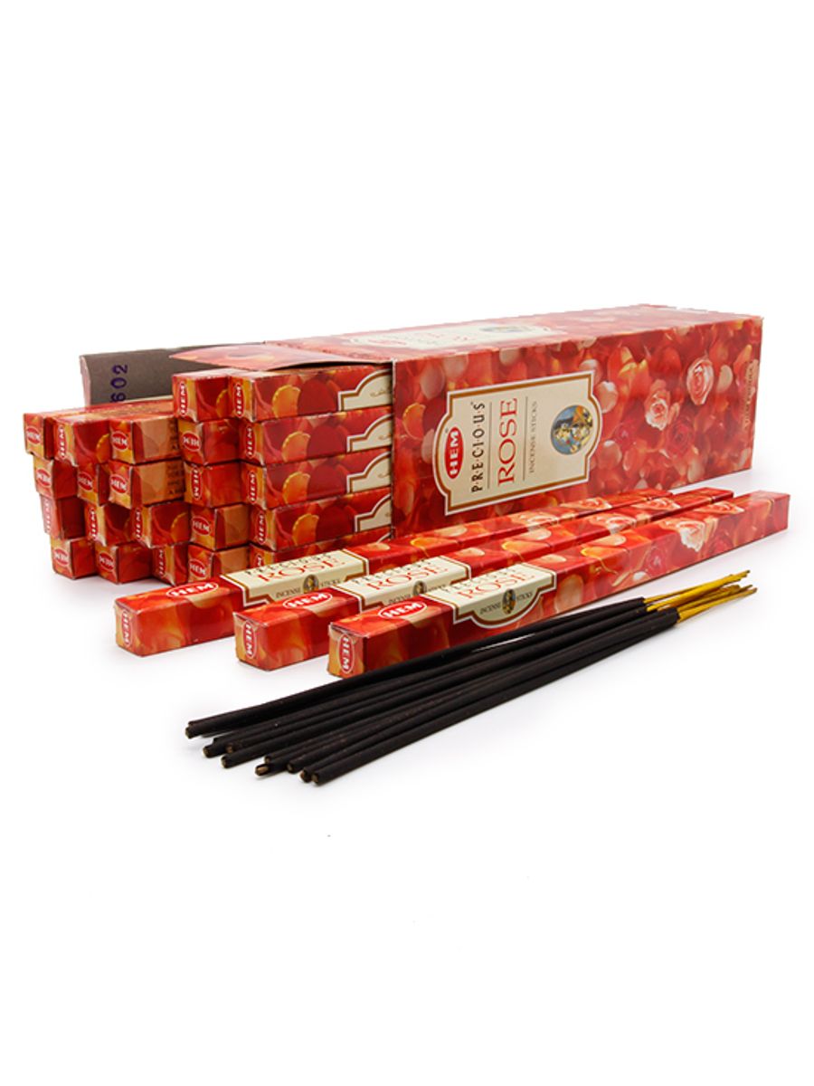 Благовония HEM sq Precious Rose Любимая Роза уп-25шт 8 палочек