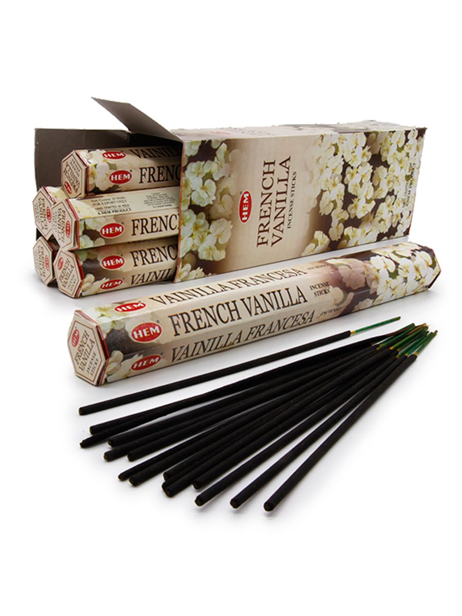 Благовония HEM FRENCH VANILLA Французская ваниль уп-6шт