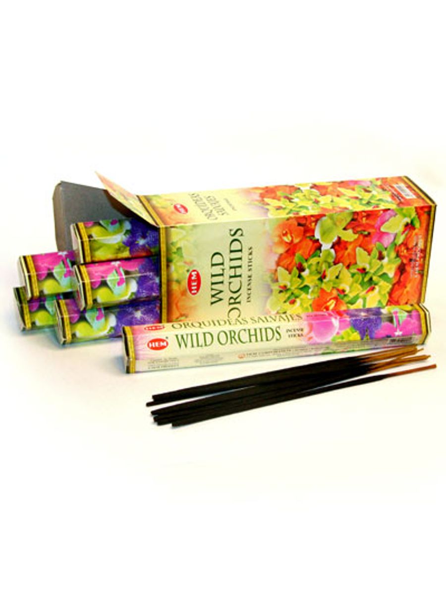Благовония HEM WILD ORCHIDS Дикая орхидея уп-6шт