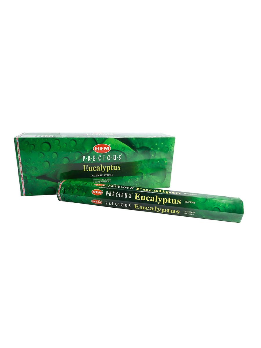 Благовония HEM Precious EUCALYPTUS Эвкалипт Защита от вирусов уп-6шт