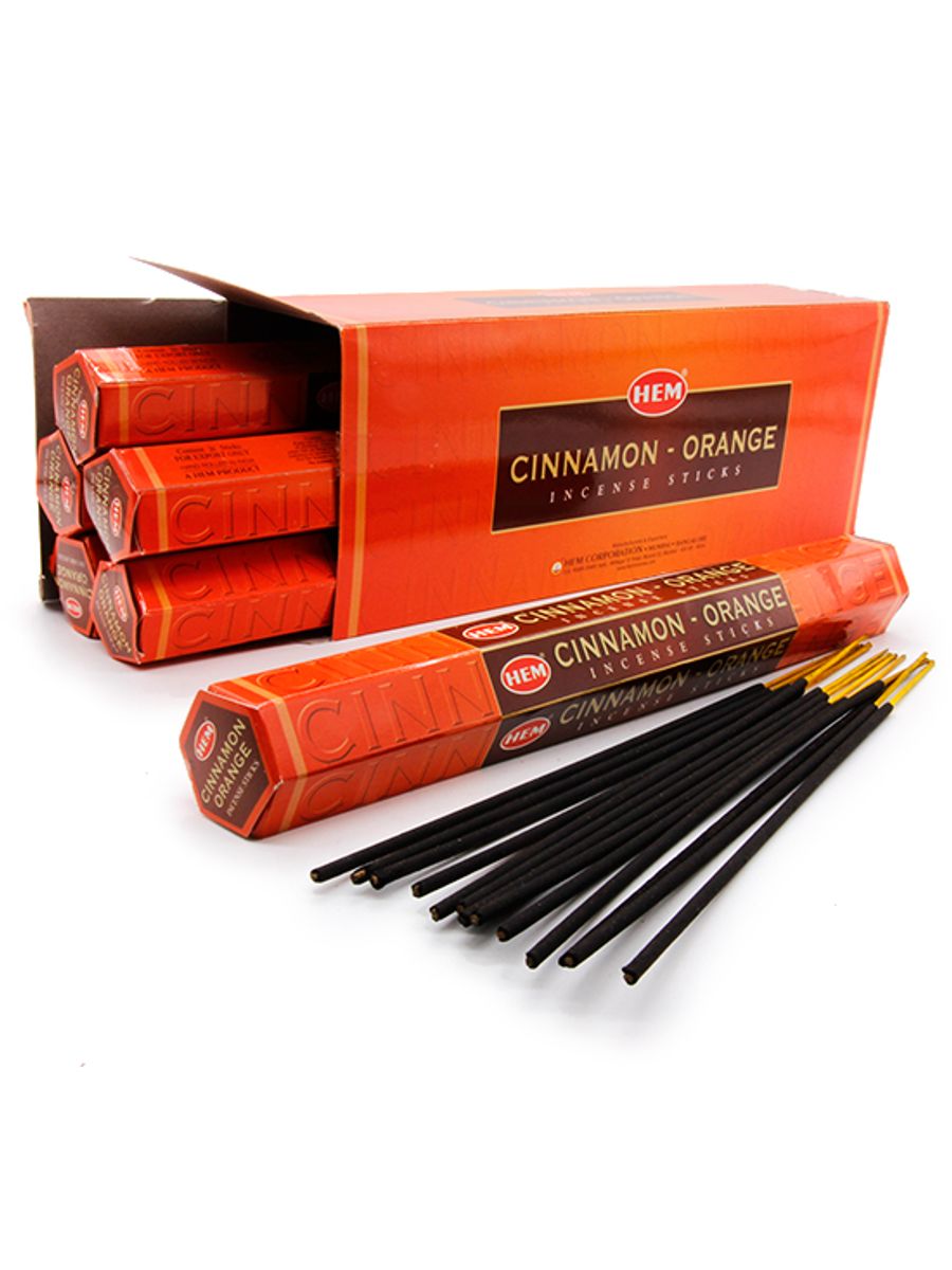 Благовония HEM CINNAMON ORANGE Корица Апельсин уп-6шт