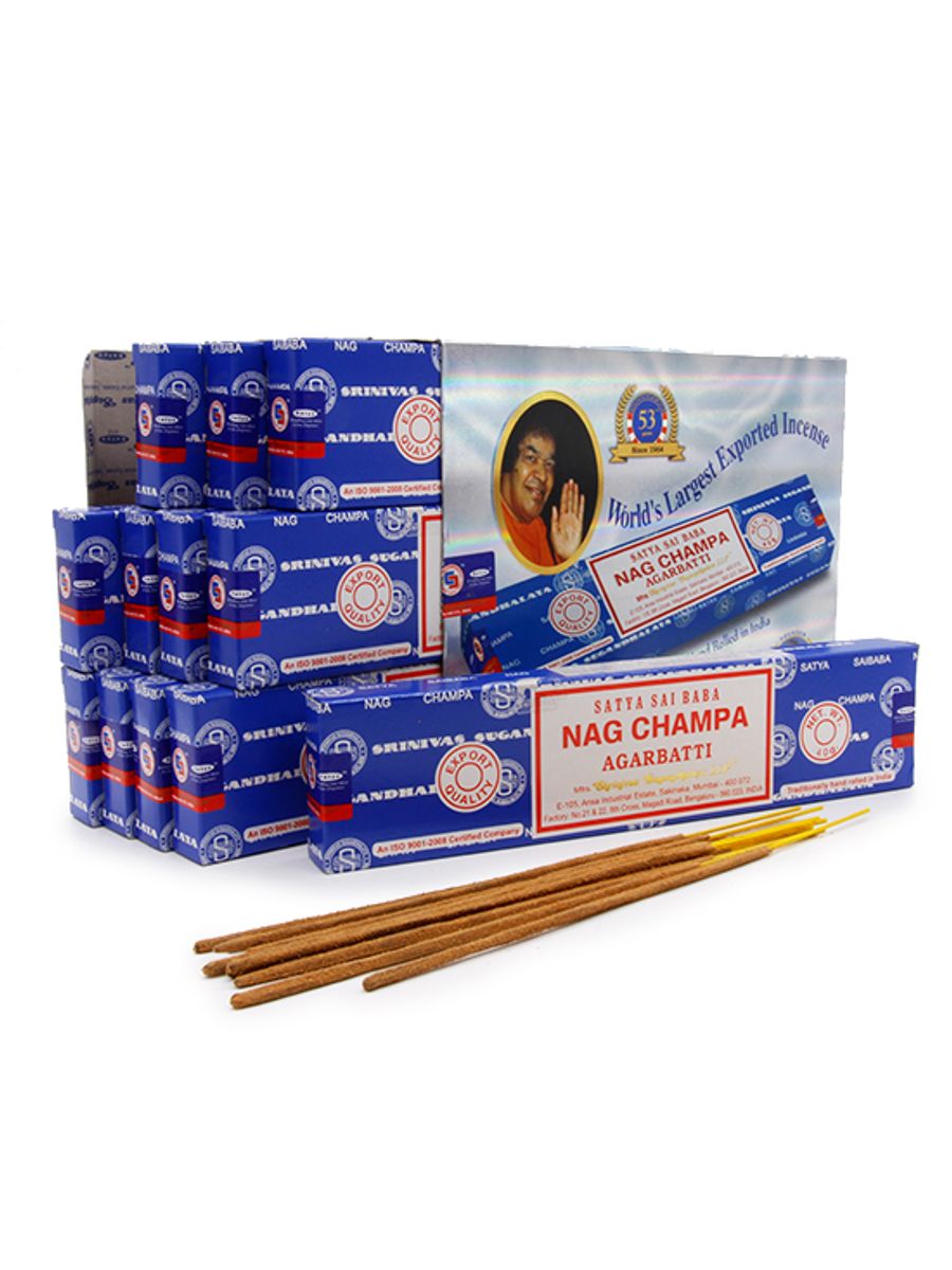 Благовония Satya B 450B15nch Nag Champa Нагчампа 15gm уп-12шт