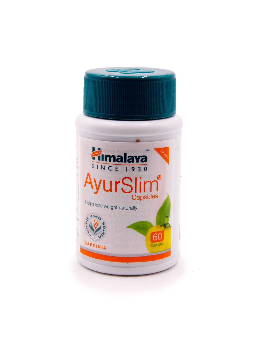 AyurSlim Himalaya АюрСлим Снижение веса 60капс