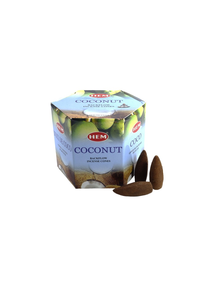 Благовония HEM «пуля Coconut» конусы